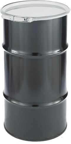 Transport Drum, Open Head, 16 gal., Black in Kuwait