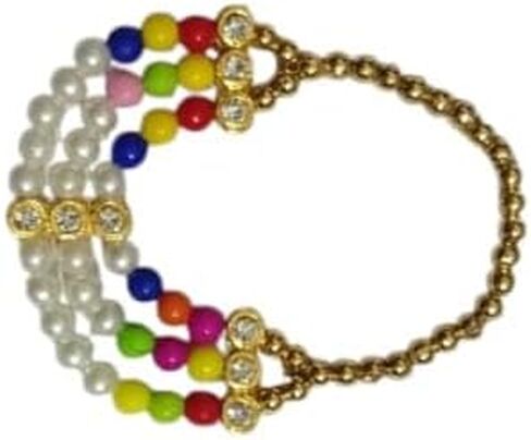 Antique_Collection Ladoo Gopal Stone and Moti Mala 10 Multi Designs mala with 2 Bansuri (size no 0-5) ladoo gopal ji in Saudi Arabia