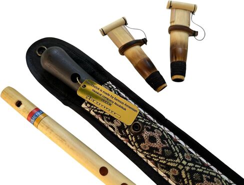 Armenian Duduk, Professional Duduk, Key A Duduk, 2 Reeds, National Taraz Case, Playing Instruction and Flute in Saudi Arabia