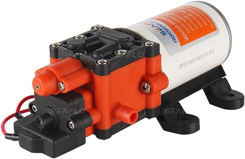 مضخة الحجاب الحاجز ذاتية التحضير Seaflo 24V 100PSI in Kuwait