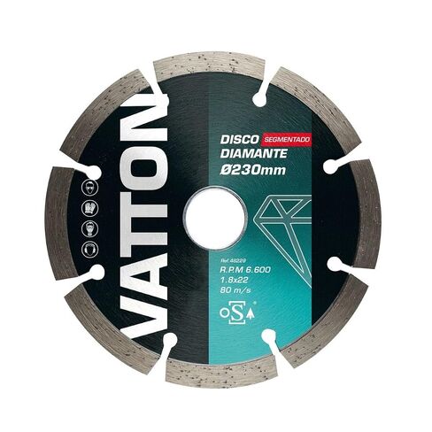 Disco VATTON OSA Diamante SEG. 230mm. in Kuwait