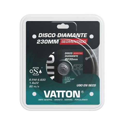 Disco VATTON OSA Diamante SEG. 230mm. in Kuwait