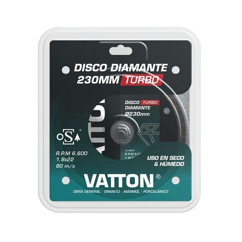 Disco VATTON OSA Diamante Turbo. 230mm. in Kuwait