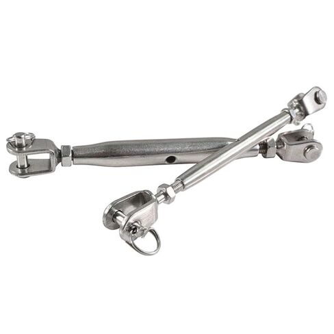 304 Stainless Steel M8 Double-Ended Threaded Rods, Through-Wall Bolts with Nuts and Oversized Washers, 13 Lengths (M10) in Saudi Arabia