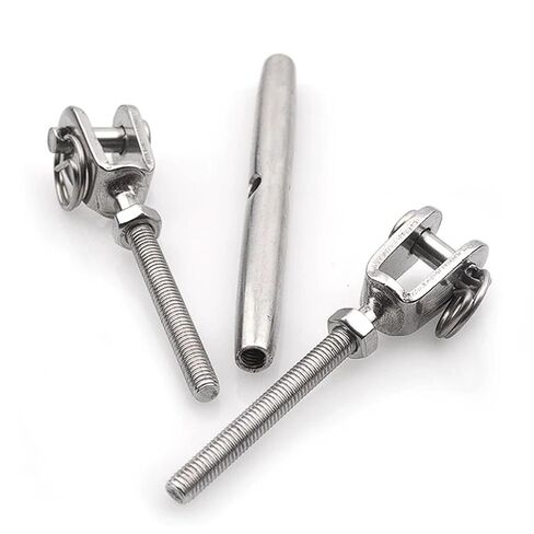 304 Stainless Steel M8 Double-Ended Threaded Rods, Through-Wall Bolts with Nuts and Oversized Washers, 13 Lengths (M10) in Saudi Arabia