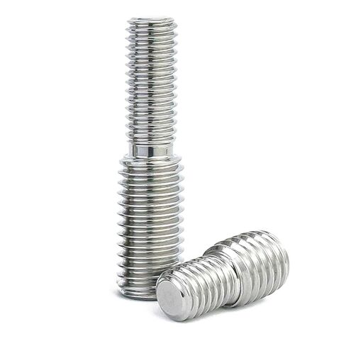 304 Stainless Steel Reducer Screws 2-Pack, Step Down Adapter Bolts for Connecting Different Thread Sizes M8 to M10 (M8*20 to M10*20) in Kuwait
