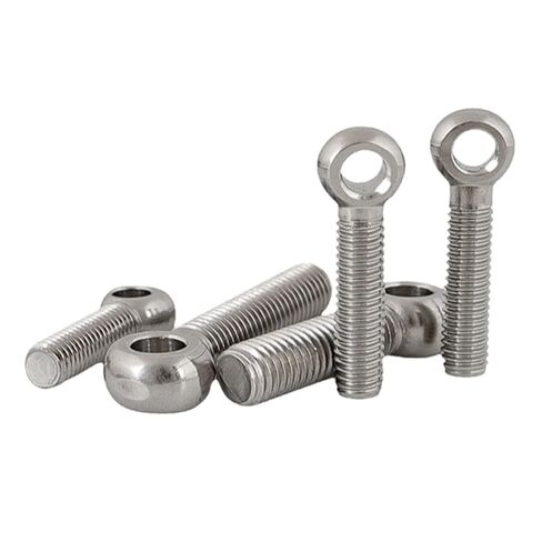 M10 304 Stainless Steel Eye Bolts with Slip Joint, 2 Pcs or 1 Pc Complete with Fisheye Screws for Rigging, Lifting and Marine Use (M10*35-2 Pieces) in Saudi Arabia