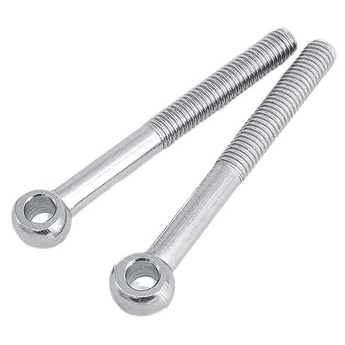 M10 304 Stainless Steel Eye Bolts with Slip Joint, 2 Pcs or 1 Pc Complete with Fisheye Screws for Rigging, Lifting and Marine Use (M10*35-2 Pieces) in Saudi Arabia