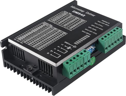2 حزمة CNC Digital Microstep Driver DM542 2-Phase Stepper Motor Driver 20-50V DC Max 4.2A لـ Nema 17 وNema 23 وNema 34 Series Stepper Motor، استبدل M542 M542H in Kuwait