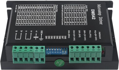 2 حزمة CNC Digital Microstep Driver DM542 2-Phase Stepper Motor Driver 20-50V DC Max 4.2A لـ Nema 17 وNema 23 وNema 34 Series Stepper Motor، استبدل M542 M542H in Kuwait