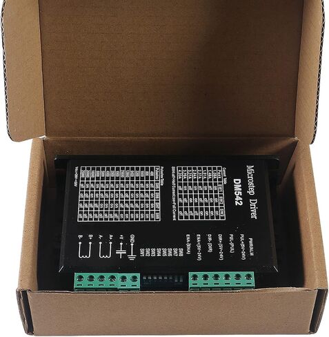 2 حزمة CNC Digital Microstep Driver DM542 2-Phase Stepper Motor Driver 20-50V DC Max 4.2A لـ Nema 17 وNema 23 وNema 34 Series Stepper Motor، استبدل M542 M542H in Kuwait