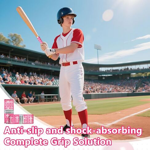 2/4 Pack Baseball Bat Grip Bat Wraps for Baseball Lifestyle Softball Gifts Pro Feel Non-Slip Elite Batting Grip Tape for Bats Players in Saudi Arabia