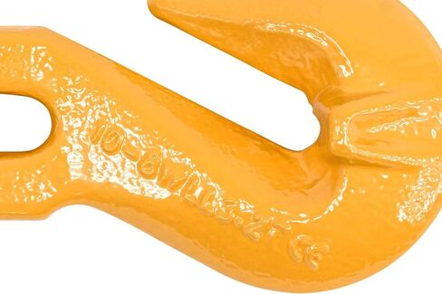 Mytee Products 3/8" Grade 80 Clevis Cradle Grab Hooks w/Pins | Tow Hooks with Clevis Pin for Trucks, 7100 lbs WLL (4 Pack) in Kuwait