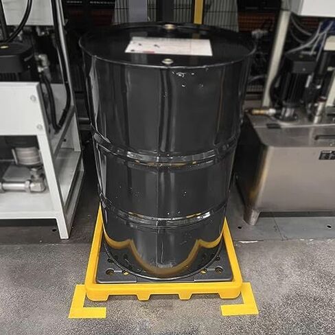Spill Containment Pallet Tray Platform Oil Drum Drums Concrete Modular Drain Proof Tank polyethylene Profile Paint Bucket Garage Industrial,Industrial Nestable Oil Drums Leak-Proof Tray, Gar in Saudi Arabia