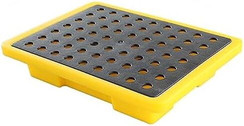 Spill Containment Pallet Tray Platform Oil Drum Drums Concrete Modular Drain Proof Tank polyethylene Profile Paint Bucket Garage Industrial,Industrial Nestable Oil Drums Leak-Proof Tray, Gar in Saudi Arabia
