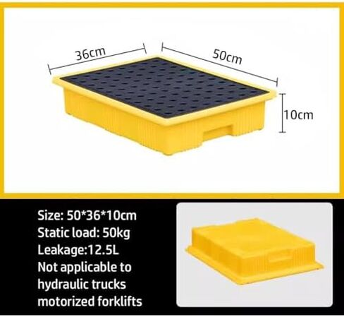 Spill Containment Pallet Tray Platform Oil Drum Drums Concrete Modular Drain Proof Tank polyethylene Profile Paint Bucket Garage Industrial,Heavy Duty Modular Spill Containment Platform, Lea in Kuwait