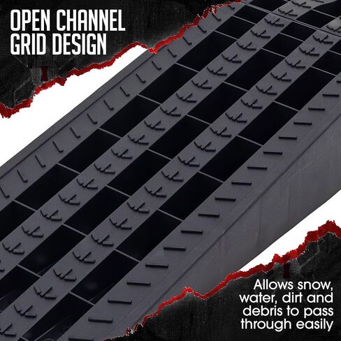 Car Service Ramps for Oil Change, 7,500 lb GAWR, 6.5" Lift, Underbody Access, Black Widow, Pair in Kuwait