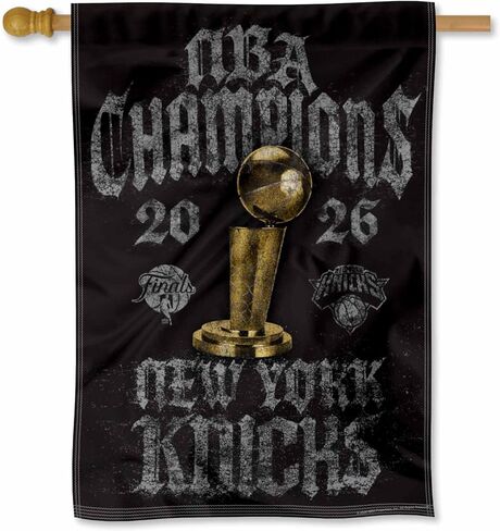 New York Knicks 2026 NBA Champions House Banner Flag in Kuwait