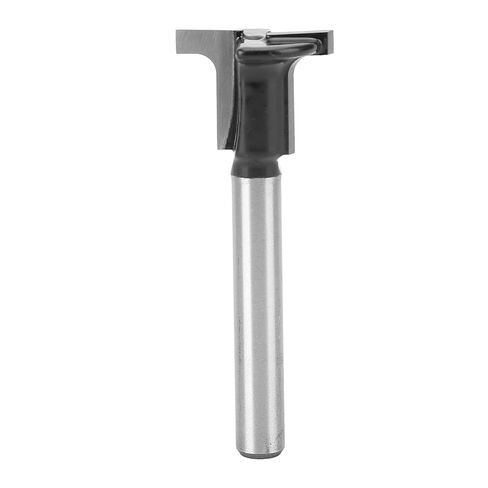 Acouto T Slot Keyhole Router Bit /4 Inch Shank with 3/ & / Inch Blades Diameter – T Slotting Milling Cutter for Woodworking, Plywood, MDF, Plastic – CarbideTipped, -Kickback Design in Kuwait
