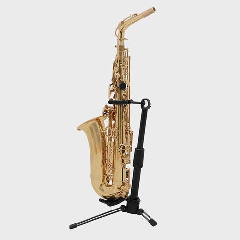 Holibanna Foldable Violin Stand with Stable Positioning, Portable Black Abs and Metal Musical Instrument Holder for Ukulele, Banjo, and Other Orchestral Strings Accessories in Kuwait