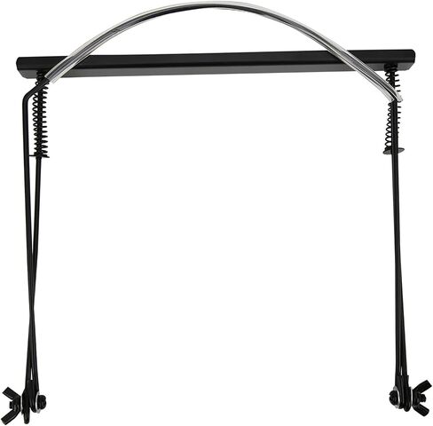 24 Hole Harmonica Stand Adjustable Neck Bracket Professional Wind Instrument Accessories for Musicians Black Silver Gold (24 holes black) in Kuwait
