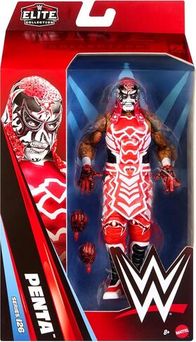 Mattel WWE Elite Action Figure & Accessories، مجموعة السلسلة رقم 126، Penta قابلة للتجميع مقاس 6 بوصات مع 25 نقطة مفصلية وأيدي قابلة للتبديل in Kuwait