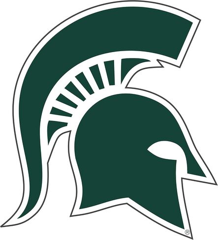 Michigan State Magnet (Spartan Head Magnet (3",6",12"), 12 in) in Kuwait