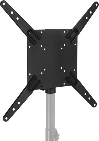 Rockville Acc-TV 35mm TV Monitor Pole Mount for Speaker Stands, VESA 75x75-400x400, for DJ, Events in Kuwait