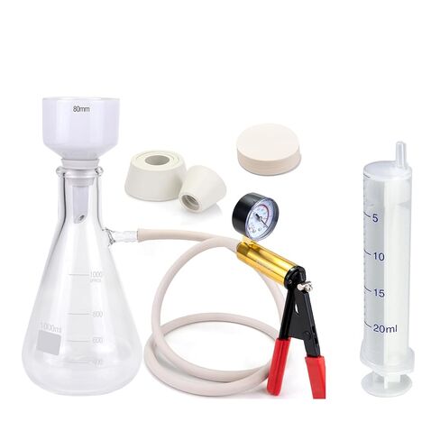 1000ml Burchner Vacuum Filtration and 20 ml Plastic Syringe in Kuwait