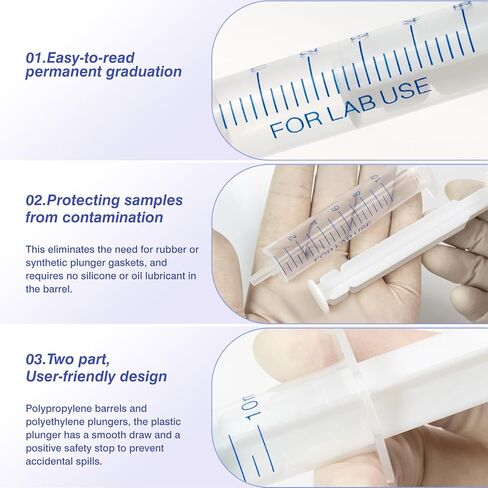 1000ml Burchner Vacuum Filtration and 20 ml Plastic Syringe in Kuwait
