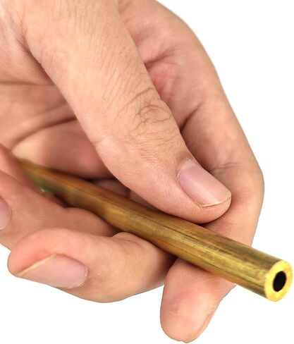 Brass Tube 21mm 22mm 23mm 24mm 25mm 26mm 27mm 28mm 29mm 30mm 32mm 33mm 34mm 35mm 36mm 38mm 40mm 45mm round metal(28x1x200mm) in Kuwait