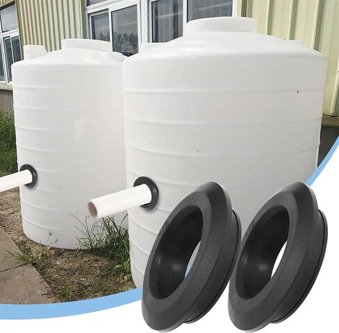 3/4 Flexible Rubber Tank Sealing Adapter Bulkhead Fitting Compression Fittings for Uniseal PVC Hard Pipe in Kuwait