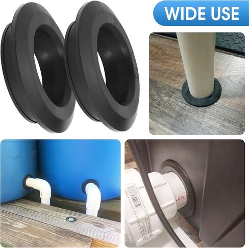 3/4 Flexible Rubber Tank Sealing Adapter Bulkhead Fitting Compression Fittings for Uniseal PVC Hard Pipe in Kuwait