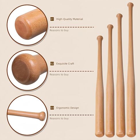 Wooden Baseball Bats 34" 32" 30" 28" Full Size bate de beisbol Madera Solid Wood Baseball Bat for Adult Men Women Training Bat Softball Hitting Practise in Kuwait