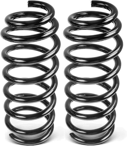 Coil Spring 2pcs Front V8 RWD for Dodge for Magnum 6.1L 2006-2008 Black 9-Compressed Length (in) in Kuwait