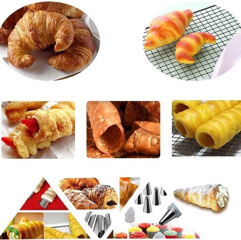15Pcs Stainless Steel Cannoli Form Tubes Non Stick Cannoli Tubes for in Kuwait