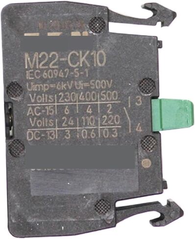 2pcs/Pack Button Auxiliary Contact M22-CK10 Normally Open in Kuwait
