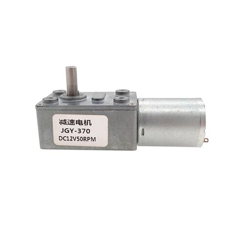 ZGY370 Worm Gear Motor JGY370 4632 DC 24V High Torque Turbo Metal Geared Gear-Box Reducer 1Pcs(30rpm) in Kuwait