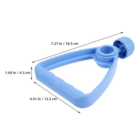 2pcs Stainless Metal Pole Handle Infusion Stand Parts Replacement for Vertical Iv Stand Suitable for Hospital and Home Care in Kuwait
