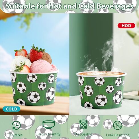120 Pcs Christmas Blue Ice Cream Cups 12 oz Disposable Snowflake Snowman Elk Gift Paper Dessert Snack Bowls Winter Food Yogurt Containers for Hot or Cold Food Soup Candies Xmas Holiday Party Supplies in Saudi Arabia