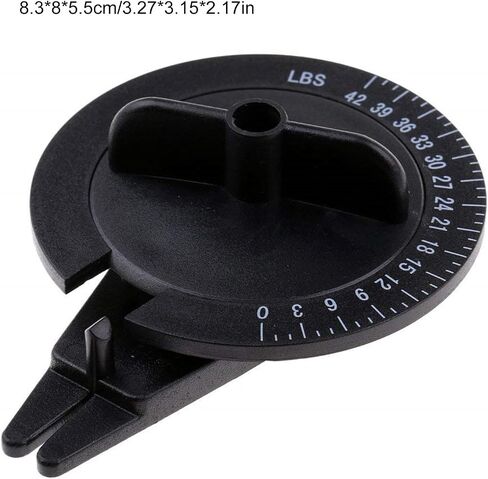 hejhncii Badminton Racket String Meter Machine Tools Tension Calibrator Meter for Players and Professionals Calibrator in Kuwait