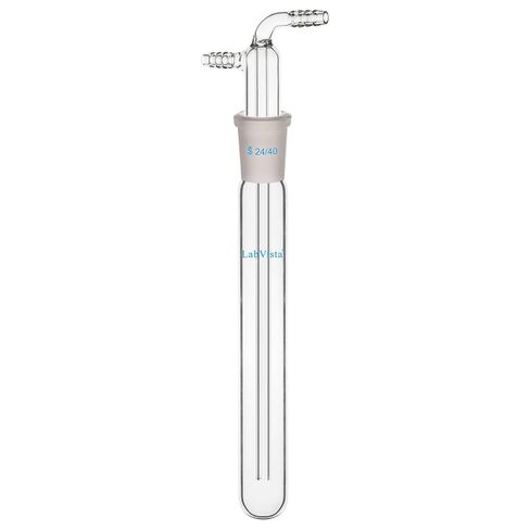 Borosilicate Glass Cold Trap, 200mm Condenser with 24/40 Joints for Rotary Evaporator & Vacuum Distillation - Vacuum System Protection, Solvent Recovery in Kuwait