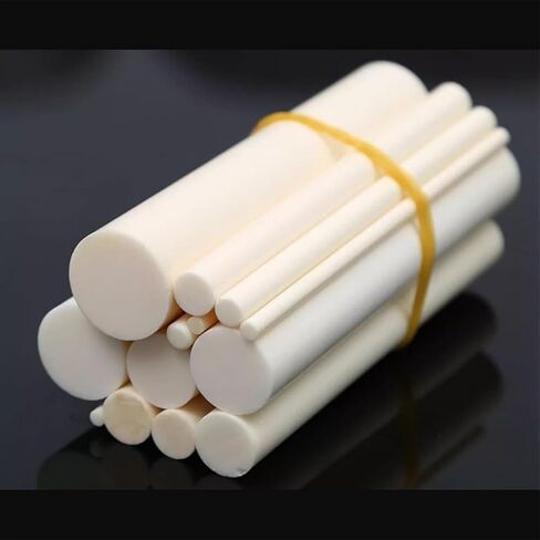 Ceramic Rod, 1pcs Ceramic Rod,2.5mm/3mm/3.5mm/4mm/4.5mm/5mm/6mm Alumina Mirror Shaft Rod(2.5X100mm) in Kuwait