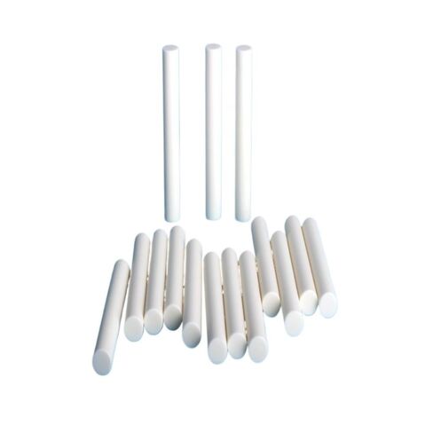 Ceramic Rod, Robust and Practical Alumina Ceramic Solid Bar,Length 100mm Uniform Force Rod for Electronics 1pc(16x100mm) in Kuwait