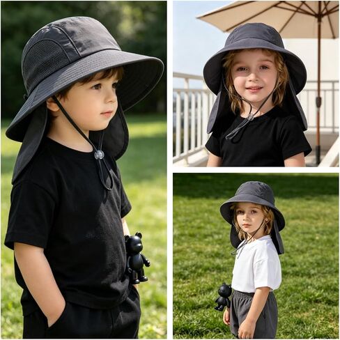 UPP 50+ Sun Hat with Chin Strap for Parent-Child Summer Outdoor in Kuwait
