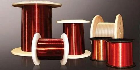 Jete Copper Enameled Magnet Wire for Electric Motor Winding Coil | AWG 8 Gauge, 1 KG(2.2 Lbs) | Industrial Transformer Magnetic Coil Maker in Kuwait