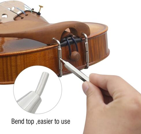Mini Aluminum Violin Chin Rest Screwdriver Tool - Secure Replace Violin Chin Rest Installation Adjustment Tool for Instrument Maintenance and Repair in Kuwait