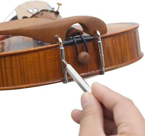 Mini Aluminum Violin Chin Rest Screwdriver Tool - Secure Replace Violin Chin Rest Installation Adjustment Tool for Instrument Maintenance and Repair in Kuwait