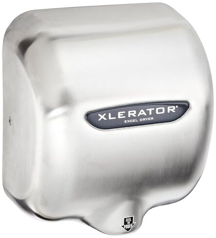 Excel Dryer مجفف الأيدي من الستانلس ستيل المصقول XLERATOR XL-SBV - 220/240 فولت in Kuwait