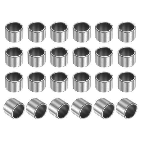 uxcell 24 Pcs Sleeve Bearings, 14mm Bore x 18mm OD x 18mm Length, Self-Lubricating Sintered Iron Bushings in Kuwait